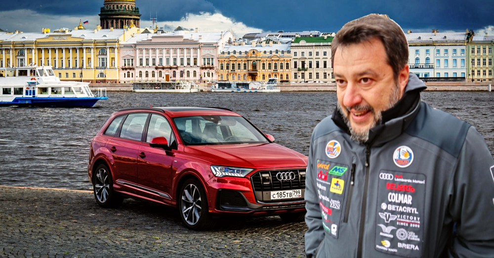 Audi e Colmar si dissociano da Salvini, ma ecco la vera storia del giaccone indossato in Polonia
