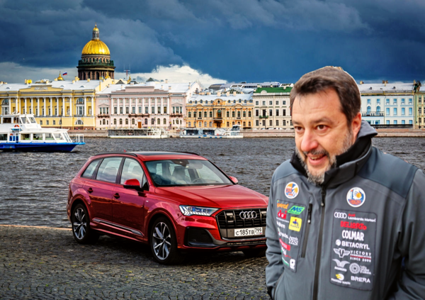 Audi e Colmar si dissociano da Salvini, ma ecco la vera storia del giaccone indossato in Polonia