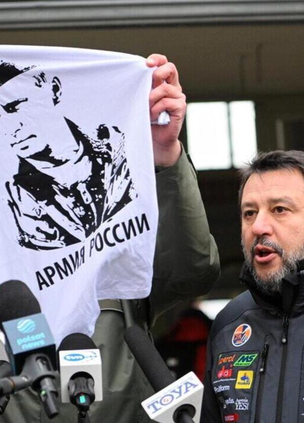 L&rsquo;assurda &ldquo;missione di pace&rdquo; di Salvini: vuole dirigere il traffico degli sfollati con il fischietto in bocca e un gagliardetto al petto?