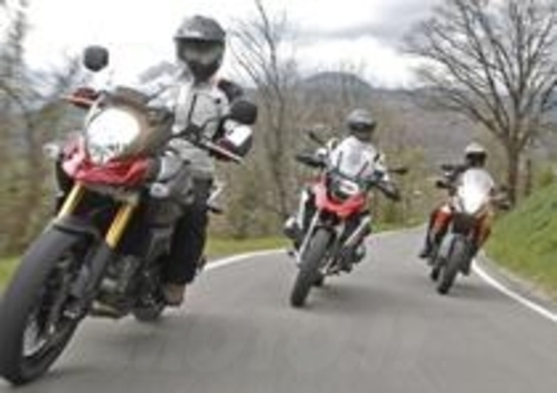 BMW R1200GS VS KTM 1190 Adventure VS Suzuki V-Strom 1000 