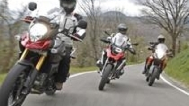 BMW R1200GS VS KTM 1190 Adventure VS Suzuki V-Strom 1000 