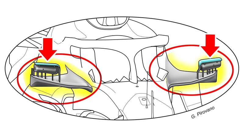 F1, Mercedes W13: lo specchietto della discordia su cui la Ferrari vuole &quot;discutere&quot;