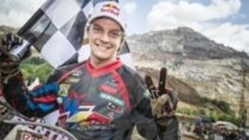 Erzberg Red Bull Hare Scramble. Jonny Walker (KTM) &egrave; il ventesimo Uomo di Ferro