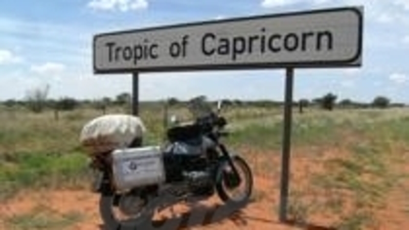 Viaggi in moto: giro dell&#039;Africa con una BMW K75