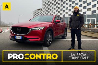 Mazda CX-5, PRO e CONTRO | La pagella e tutti i numeri della prova strumentale