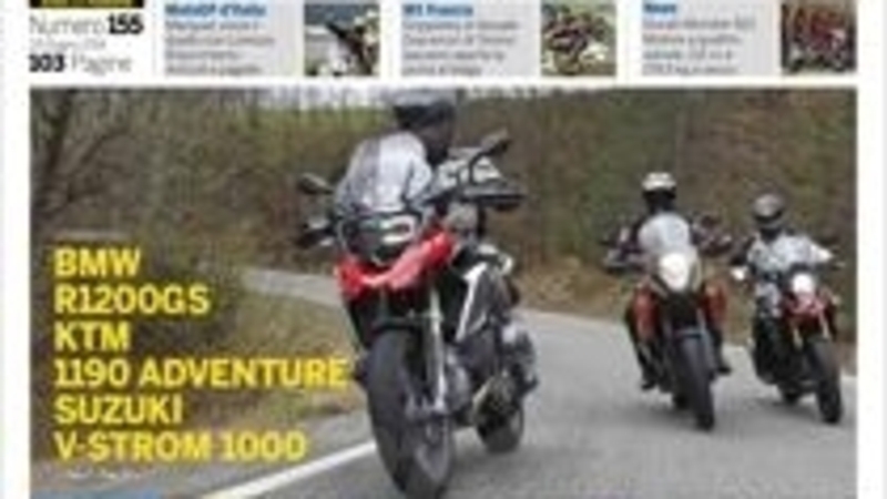 Magazine n&deg;155, scarica e leggi il meglio di Moto.it