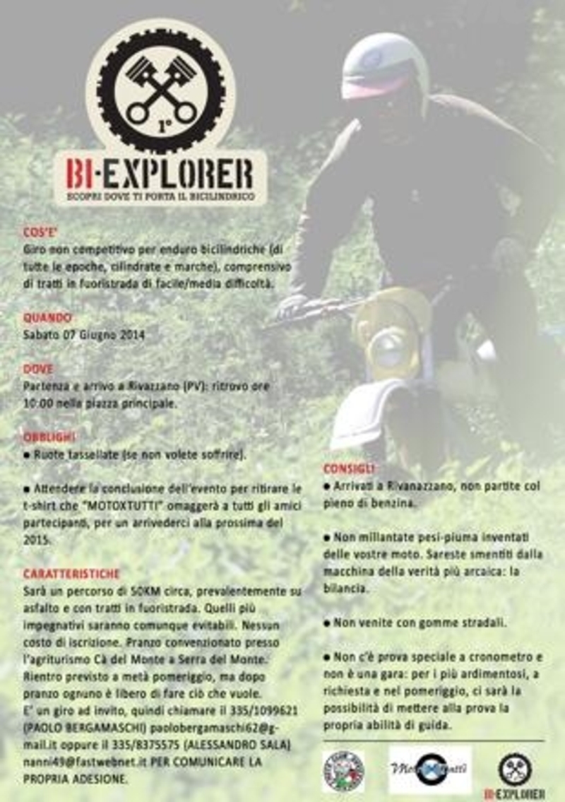 &quot;Bi-Explorer&quot;, tassello e forchetta