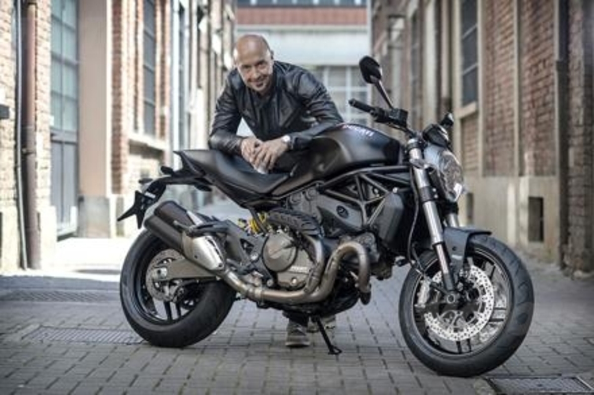 Joe Bastianich ritira la sua Ducati Monster 821 News