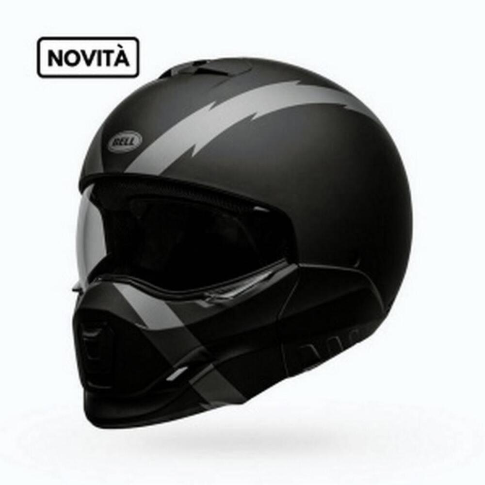 Casco BELL Broozer Arc Nero opaco/grigio