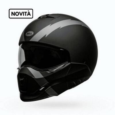 Casco BELL Broozer Arc Nero opaco/grigio