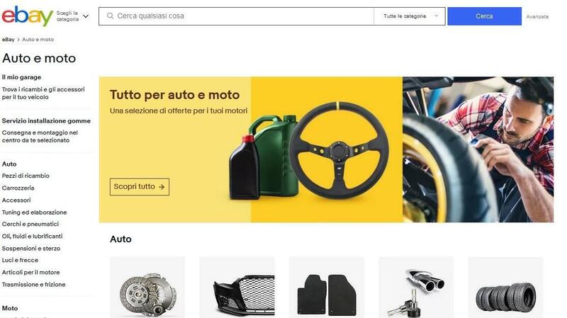 Guida all&#039;acquisto: andiamo in pista con eBay