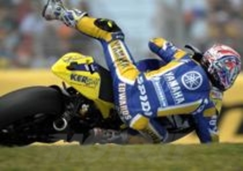 Edwards artefice di un miracoloso &amp;quot;salvataggio&amp;quot; durante le prove del GP di Jerez 2008
