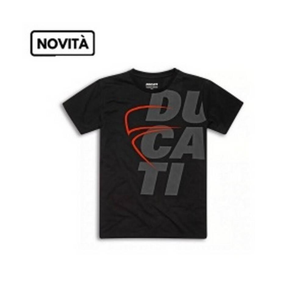 Sketch 2.0 - T-shirt Nera Ducati Uomo