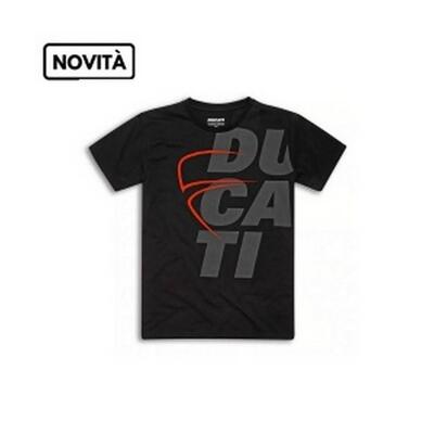 Sketch 2.0 - T-shirt Nera Ducati Uomo