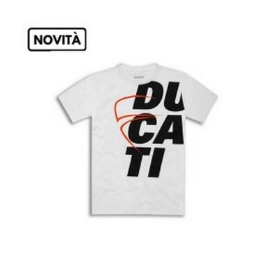 Sketch 2.0 - T-shirt Bianca Ducati Uomo