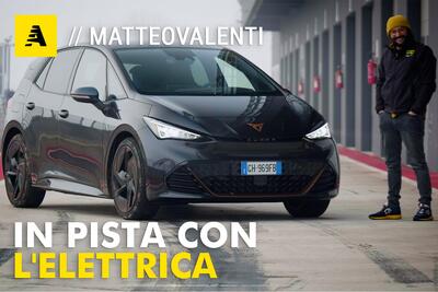 Si pu&ograve; andare in pista con un&#039;auto elettrica? Prova speciale con CUPRA Born [Video]