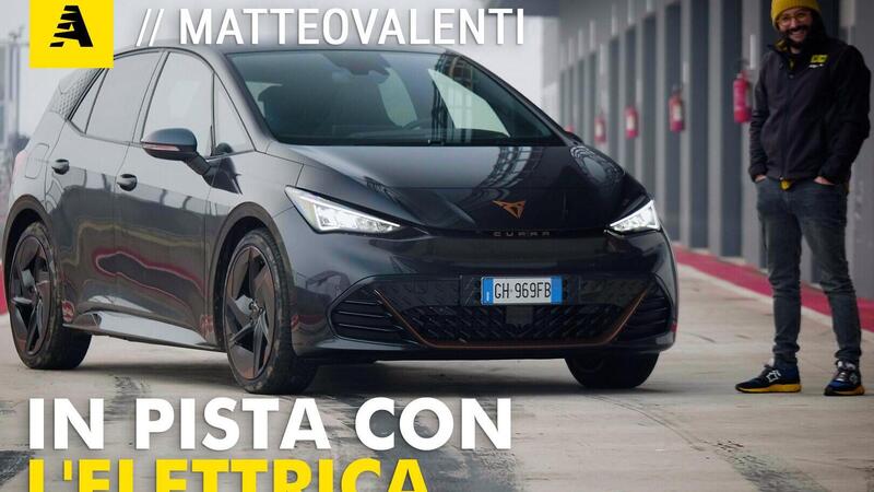 Si pu&ograve; andare in pista con un&#039;auto elettrica? Prova speciale con CUPRA Born [Video]