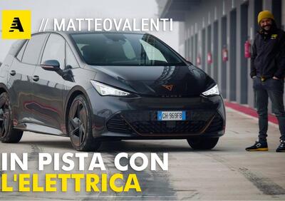 Si può andare in pista con un'auto elettrica? Prova speciale con CUPRA Born [Video]