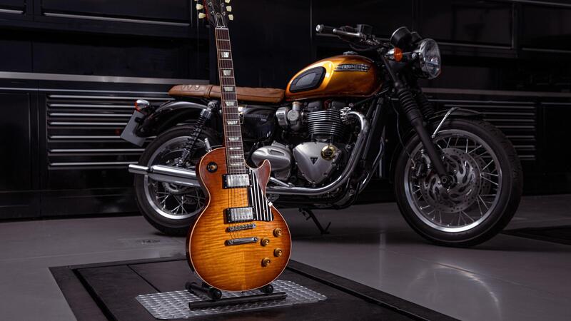 Triumph e Gibson: insieme con le &quot;1959 legends&quot; per la ricerca medica