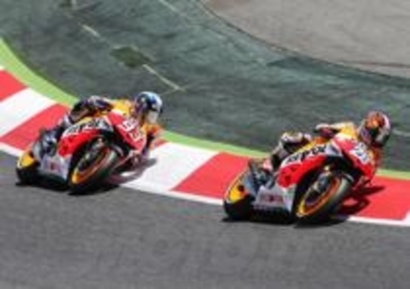 Pedrosa e Marquez