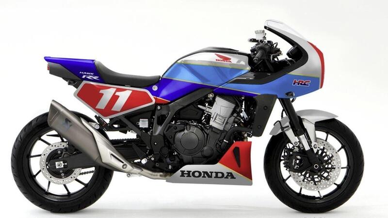 Honda Hawk 11 RR. La versione di Oberdan Bezzi