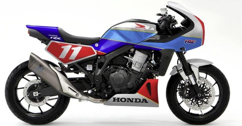 Honda Hawk 11 RR. La versione di Oberdan Bezzi