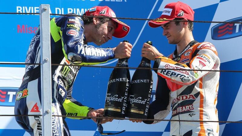 Il destino unisce Valentino Rossi e Dani Pedrosa: esordio in auto lo stesso giorno e sullo stesso circuito