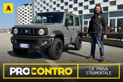 Suzuki Jimny, PRO e CONTRO | La pagella e tutti i numeri della prova strumentale