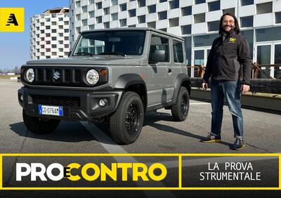 Suzuki Jimny, PRO e CONTRO | La pagella e tutti i numeri della prova strumentale