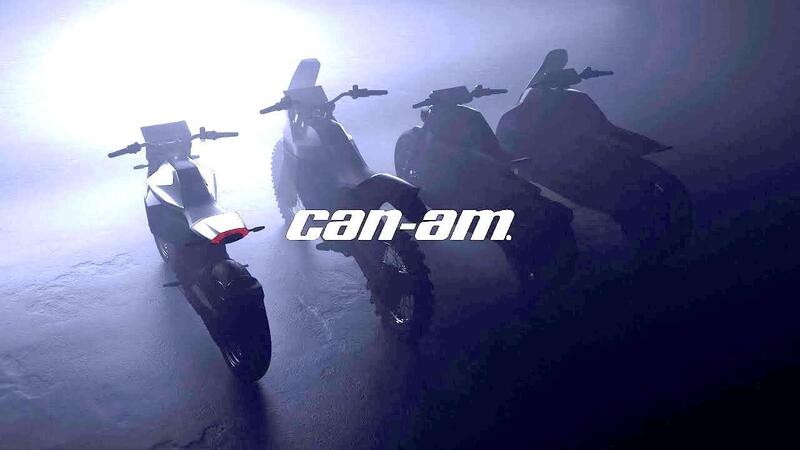 Can-Am. In arrivo due moto elettriche