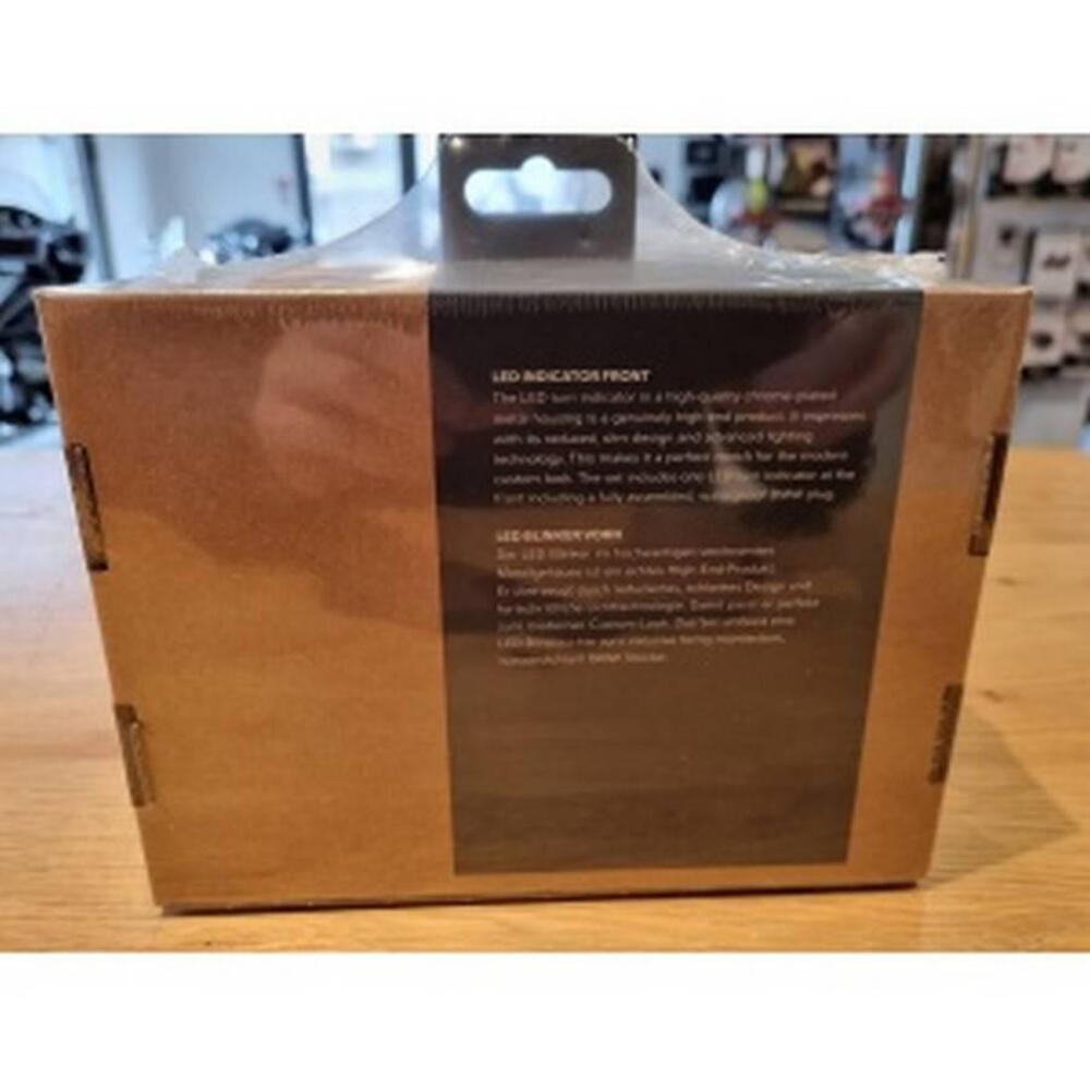 Indicatori di direzione a LED cromati, anteriori B BMW (3)