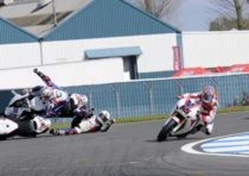 Incidente Melandri e Haslam a Donington, 2012
