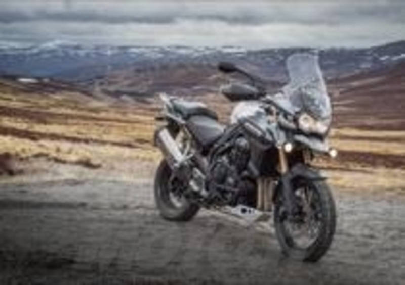 La Triumph Tiger Explorer XC in allestimento SE
