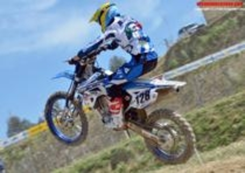 Monticellli, vincitore della MX2 a Fermo
