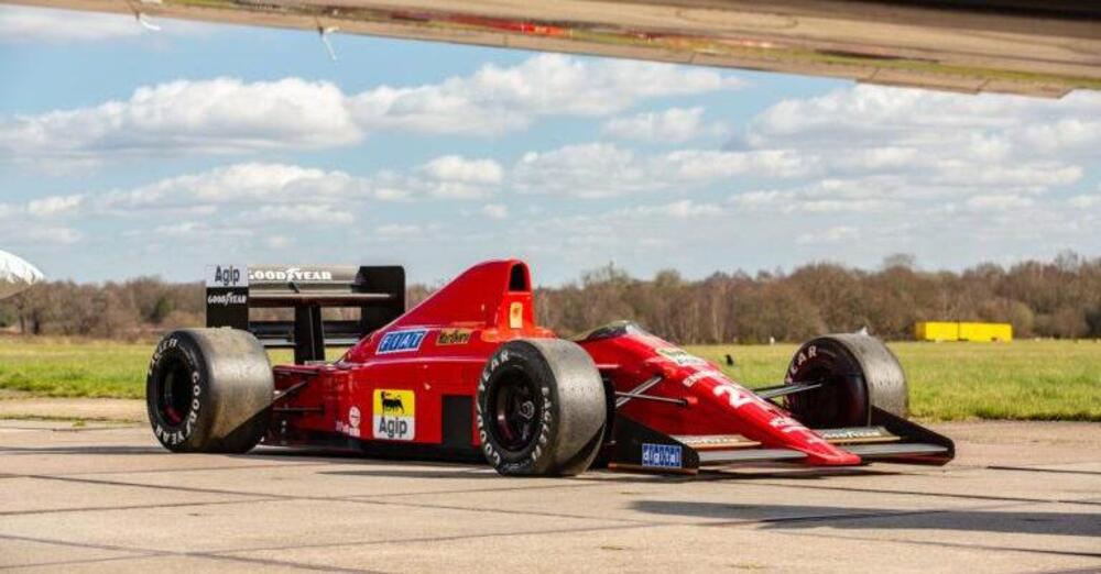 Nigel Mansell vende la propria Ferrari 640 F1, la plurivincitrice di GP verr&agrave; battuta all&rsquo;asta