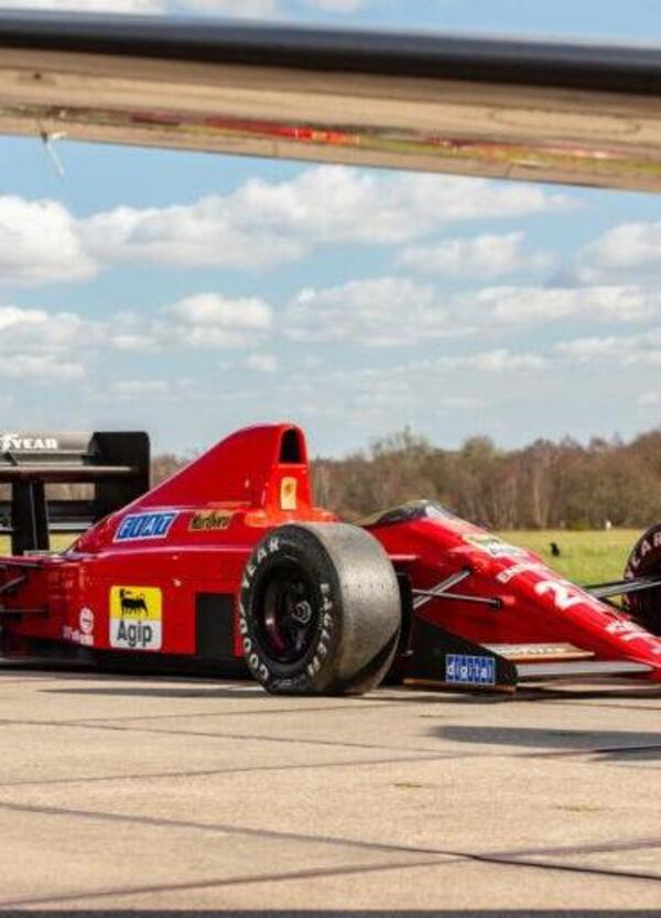 Nigel Mansell vende la propria Ferrari 640 F1, la plurivincitrice di GP verr&agrave; battuta all&rsquo;asta