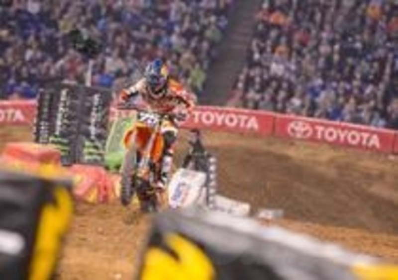 Musquin, vincitore della 250SX
