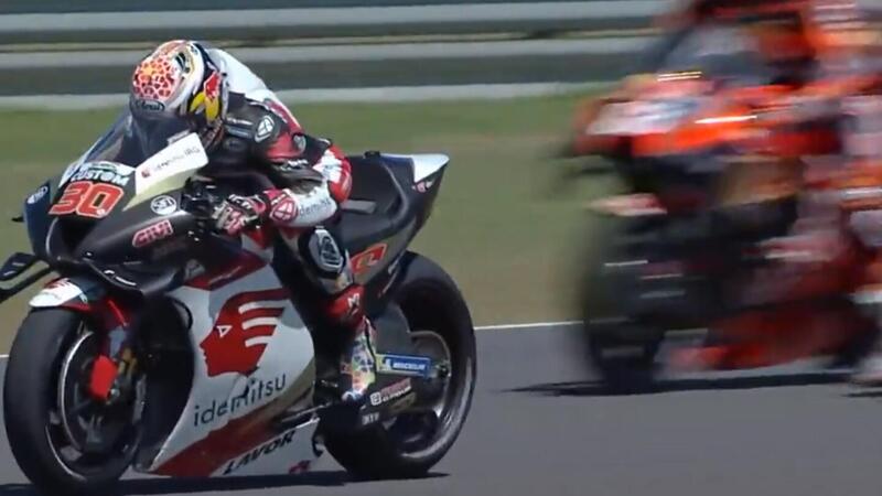 MotoGP 2022. GP Argentina, nelle Fp1 Takaaki Nakagami porta la Honda al primo posto