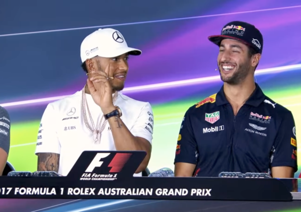 [VIDEO] Ricciardo e Hamilton avevano chiesto come &ldquo;desiderio&rdquo; un GP a Las Vegas e uno a Miami 