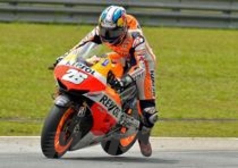 Pedrosa, il pi&amp;ugrave; veloce nei test di Sepang
