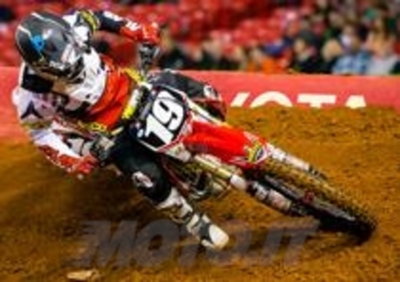 Wil Hahn, vincitore della 250SX
