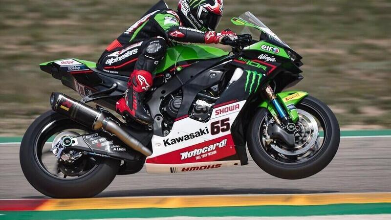 SBK, Rea davanti a tutti nella prima giornata di test ad Aragon