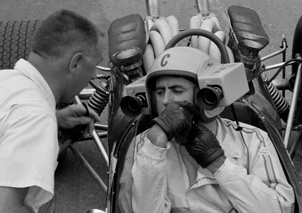 Ecco com&rsquo;erano una volta le helmet cam in Formula 1