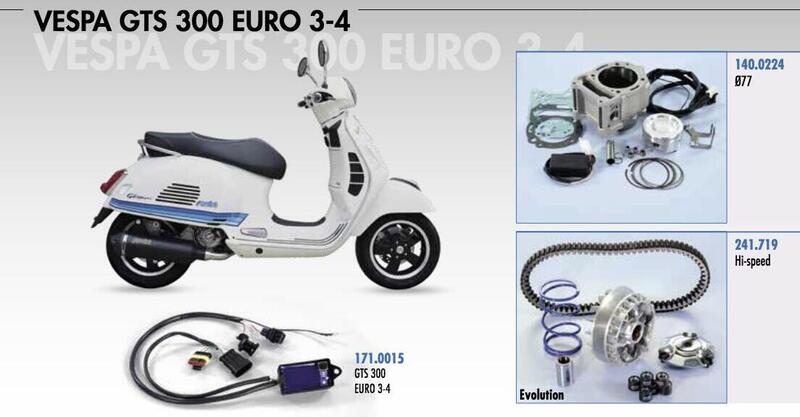 Hai una Vespa 300 4T Euro 4? Ecco l'iniziativa speciale di Polini!
