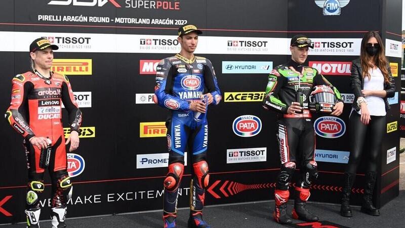 SBK 2022. GP Aragon, Razgatlioglu conquista la Superpole di Aragon