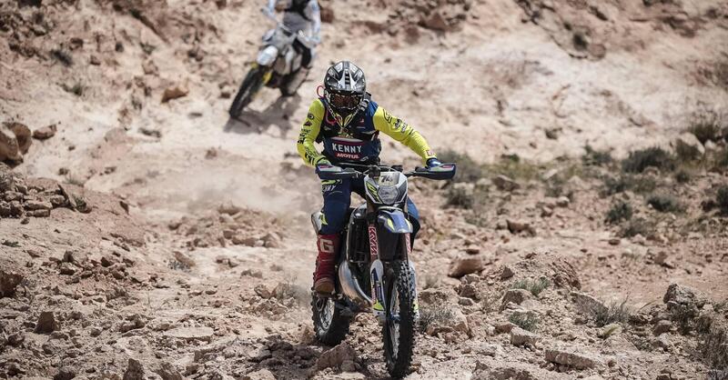 Minus 400. Mario Roman, Sherco, Primo Asso in Israele