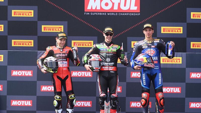 SBK 2022. GP Aragon, vittoria capolavoro di Jonathan Rea in gara 1 ad Aragon