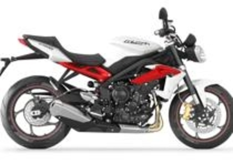 Street Triple R Crystal White
