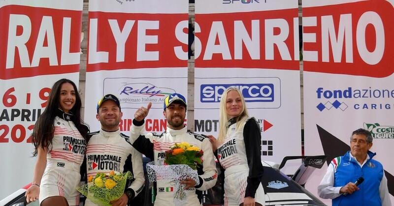 CIAR 2022. Andolfi-Fenoli, Skoda, Colpaccio Al Rallye Sanremo 