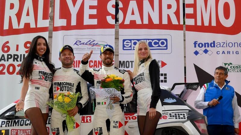 CIAR 2022. Andolfi-Fenoli, Skoda, Colpaccio Al Rallye Sanremo 